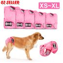 Female Dog Puppy Nappy Diapers Wrap Band Sanitary Pants Underpants XS-XL OZ