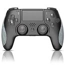 Wireless Controller for PS-4 - Wireless Remote Control Compatible with Play-Station-4/Slim/Pro, Game Remote Controller with 6-axis Motion Sensor, Dual Vibration,Audio Function ,and Sensitive touchpad