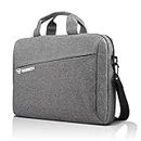 Bennett™ Mystic 15.6 inch (39.6cm) Laptop Briefcase Shoulder Sling Office Business Professional Travel Messenger Bag for Men and Women Water Repellent Formal Executive Bags (Grey) 6 Months Warranty