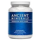Ancient Minerals Magnesium Bath Flakes - Bathing Alternative to Epsom Salt - Soak in Natural Salts - High-Absorption Efficiency for Relaxation, Wellness & Muscle Relief (4 lb)