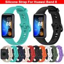 Accessories Smart Watch Replacement Strap Silicone Wristband For Huawei Band 8