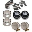 Slick Locks Mercedes Sprinter - FITS: 2007 Thru 2018 - Kit Complete with Brackets, Spinners, Weather Covers & Locks
