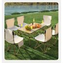 Compact Portable Outdoor Set Folding Table and Chairs Ideal for Picnic Camping F