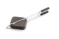 Tosaa Non-stick Grill Sandwich Toaster, Gas Compatible, Black