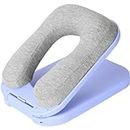 NIVAKINI Classic U-Shaped Foldable Nap Pillow | Table Head Rest | Sleeping Pillow for Airplanes, Train, Car, Office, Outdoor | Easy to Carry for Travel Bag | Multicolor (Nap Pillow)