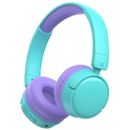 Auriculares infantiles Bluetooth inalámbricos con control de volumen de 85 dB con micrófono púrpura