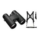 Nikon Prostaff P7 8X30 Binoculars Bundle with Harness and Lens Pen Cleaning System (3 Items)