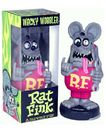 Rat Fink Grau PVC Bobble-Head Figur 15cm Funko Wacky Wobbler