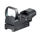 Paike Red Dot Sight Reflex Sights 4 Styles Reticles with 20mm Rail