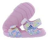 adidas Altaswim Baby Girls Shoes Size 4, Color: Pink