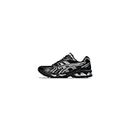 ASICS Unisex Gel-Kayano 14 Sneaker, Black/Pure Silver, 43.5 EU