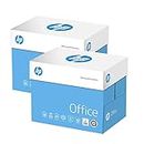 2Xboxes HP Papers 80gsm A4 White Office Copier Paper (10x500= 5000 Sheets)