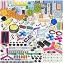 Kit4Curious® 250 Experiments DIY Activity Science Electronics kit with User Guide - STEAM Activity DIY Projects mega kit Toy Gift