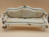 Spielwaren Puppen Möbel Made in Germany Ornate Couch Dollhouse Furniture 