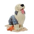 Enesco Disney Traditions by Jim Shore The Little Mermaid Max the Dog Miniature Figurine- Resin Hand Painted Collectible Decorative Mini Figurines Home Decor Room Shelf Collection Statue Gift, 3.5 Inch