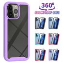 360 Full body Rugged Screen Case Cover For iPhone 13 12 11 Pro Max XR X XS 7 8 6