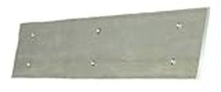 Traxstech Fishing Systems Aluminum Backer Plate for 12" Track Used for downriggers on Boats w/Thin Hulls