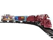 Lionel Battery-Operated The Polar Express Freight Toy Train Set with Locomotive, Train Cars, Track & Remote with Authentic Train Sounds, & Lights for Kids 4+