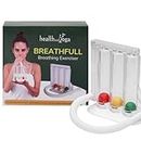 Deep Breathing Lung Exerciser - 3-chamber Incentive Style Spirometer