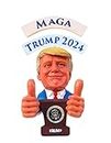 Donald Trump Doll - Bobblehead Election 2024 Bobbling Thumbs UP Instead of Head | Save America Gift #MAGA