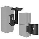 BLACK Wall Mount Bracket for UB-20 Compatible With Bose Cube Speakers Lifestyle 6 10 15 18 28 12 (Black)