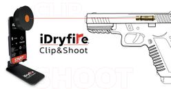 Clip-N-Shot Dry Fire Laser Target Works with Smartphone/ Tablets/ Windows/ MacOS