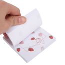 4x Cute Sticky Note Marker Paper Adhesive Memo Pad Office Gadget(Flower) ◇