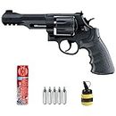Revólver Smith & Wesson MP R8 CO2 (6mm) | Arma Corta de Airsoft (Bolas de plástico) + Mochila + Aceite [395FPS]