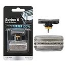 Upgraded 51S Silver 8000 Series Shaver Foil Replace Head w/Sealed Packaging Replacement for Braun WaterFlex 8795 8581 8583 8585 8588 8590 8781 8783 8790