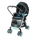 Graco Citi Next Baby Stroller | Super Lightweight Folding Pram Weighs Under 6kg | Forward & Backward Facing with Breathable Cushioned Seat | Highway (Blue)
