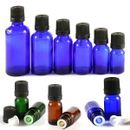 5ml-100ml Euro Dropper Glass Bottles Pipette Essential Oil Refillable Containers