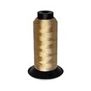 Boss poly® Upholstery Sewing Nylon Thread for Denim/Leather/Canvas/raxin/Bag/Jeans, seat, Mattress Stitching Thread for Domestic Industrial Purposes 450D/3 500 Meter (546Yards) (Beige)