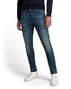 G-STAR RAW 3301 Slim Fit Jeans Homme ,Bleu (medium aged 51001-9118-071), 27W / 30L