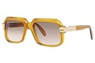 Cazal Legends 607/3 012 Sunglasses Amber/Brown Gradient Square Shape 56mm