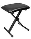 OZSTOCK Portable Piano Stool Adjustable 3 Way Folding Keyboard Seat Bench Chair