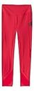 Pink Ultimate High Waist 7/8 Ankle V Legging Color Red New, Red/Black, X-Small