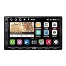 ATOTO S8 Standard S8G2A74SD Car Stereo, 7inch Double-DIN Android Car in-Dash Video Receiver, Wireless CarPlay & Android Auto, USB Tethering,2 Bluetooth,HD Rearview with LRV, IPS Display, SCVC and More