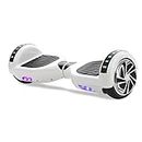 Chetsavz Hoverboard Self Balancing Electric Scooter 6.5" for Adult and Kids with LED Light and Bluetooth