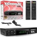 Echosat HDMI SCART HD DVB S2 Satélites Receptores + Control Remoto Inteligente, Satélite Digital (DVB-S/S2, HDMI, SCART, 2X USB 2.0, Full HD 1080p) (Preprogramado para Astra Hotbird y Türksat)