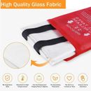 39.37 Inch Large Fire Blanket Fireproof For-Home Kitchen Office Emergency Safety