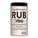 Cape Herb & Spice Rub Mediterranean Roasts Seasoning Condiment Made With Natural Ingredients, 100 g Tin (Pack of 1)
