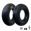 2-Pack of 13 * 4.00-6" Inner Tubes,TR13 Straight Valve Stem,High air tightness,Heavy Duty Replacement for Hand Truck,Wheelbarrows,Mowers,Utility Wagon,for 4.10/3.50-6 Wheel,350/400-6,3.50-6,4.10-6