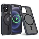 CYRILL by Spigen Color Brick MagSnap Designed for iPhone 12 Mini, Magnetic Case with TPU Bumper Protective Case Cover for iPhone 12 Mini (2020) - Graphite