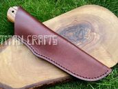 Handmade Quality Cowhide Leather Sheath 23cm Hunting Camping Knives Crafts MK1