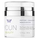 YOUN Beauty Peptide + Bakuchiol Moisturizer by Holistic Plastic Surgeon Dr. Anthony Youn – Paraben-Free Anti-Aging Face Moisturizer to Support Collagen Production, Skin Hydration and Elasticity, 50ml