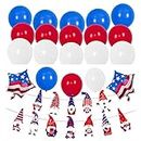 TOG 22Pcs Patriotic Decorations Stars Foil Balloons American Flag Party Supplies C dwarf banner|Home & Garden | Home Decor | Other Home Decor