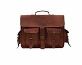 Leather Laptop Briefcase Bag Messenger Satchel 16 Inch Best Handmade Leather Bag