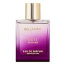 Bella Vita Luxury Date Eau De Parfum Perfume for Women with Pink Pepper, Red Fruit & Jasmine |Fruity & Spicy Long Lasting EDP Frgarance Scent, 100 ml