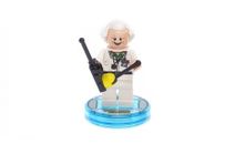 Lego Dimensions - Regreso al Futuro - Doc Brown + Etiqueta - WiiU/PS3/PS4/XBOX 360/1/PS5