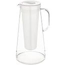 LifeStraw Home Water Filter Pitcher, White, 7cup